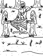 Josephs Coat of many colors Coloring Pages